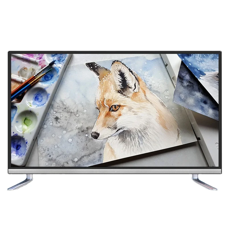 Горячая Распродажа телевизор 50 дюймов smart tv светодиодный android с металлической