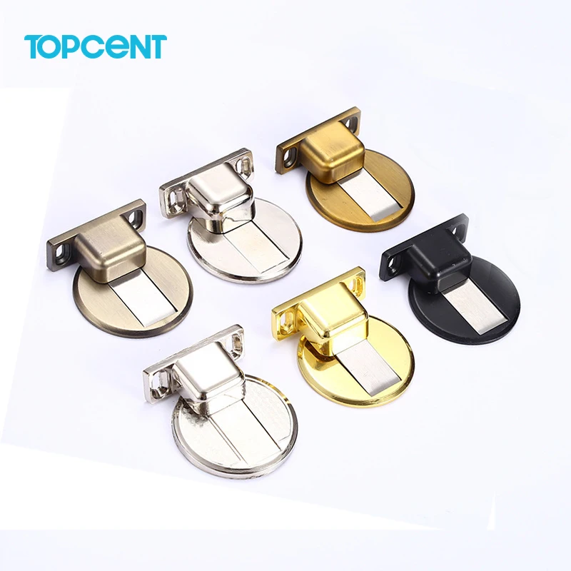 Дешевая деревянная дверная пробка TOPCENT, магнитная напольная дверная пробка для безопасности детей