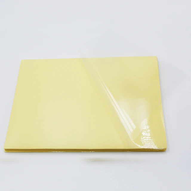 wholesale manufacture self adhesive PVC/PET transparent  film sticker