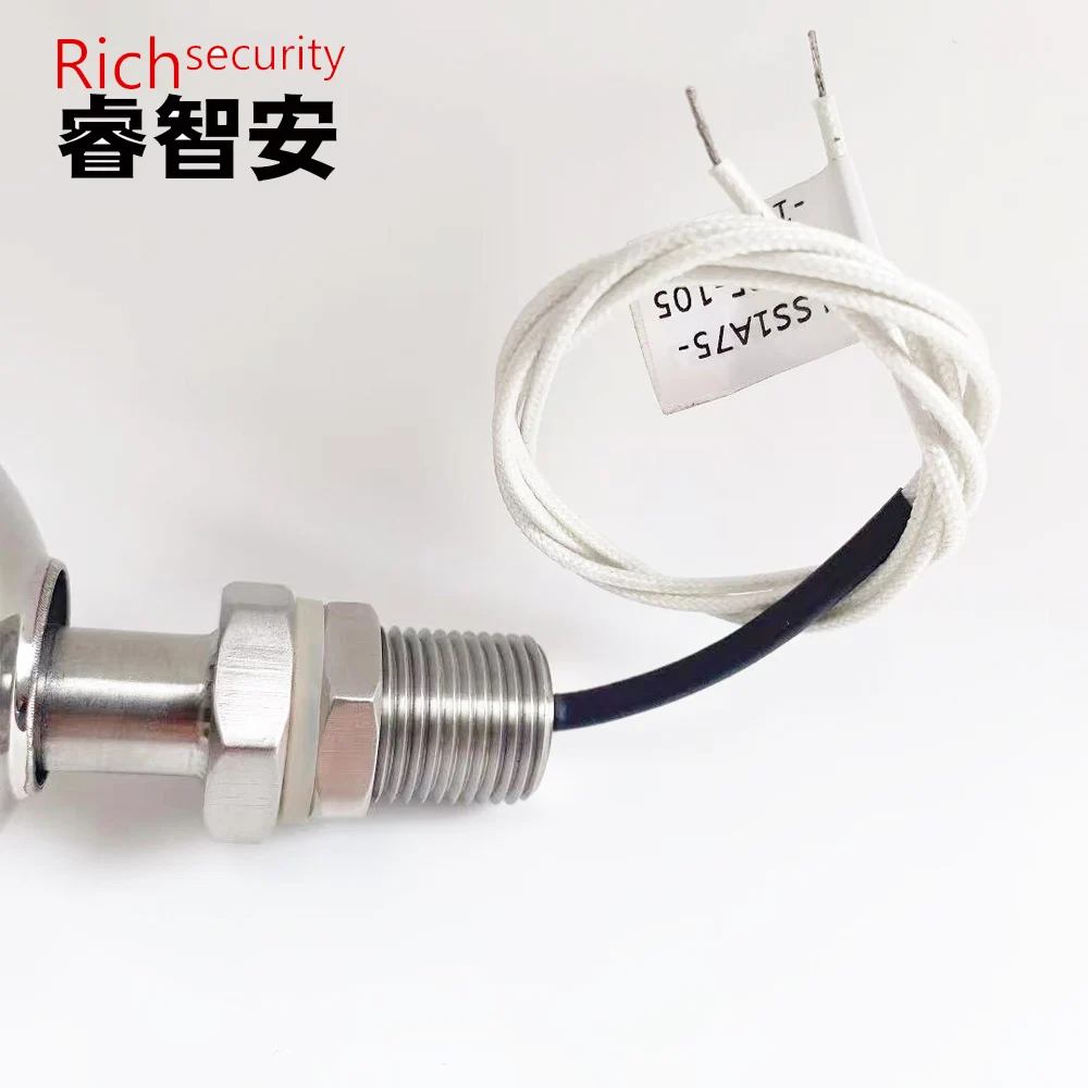 Vertical Installation  Stainless Steel Magnetic Float level Sensors Float Switch Sensor