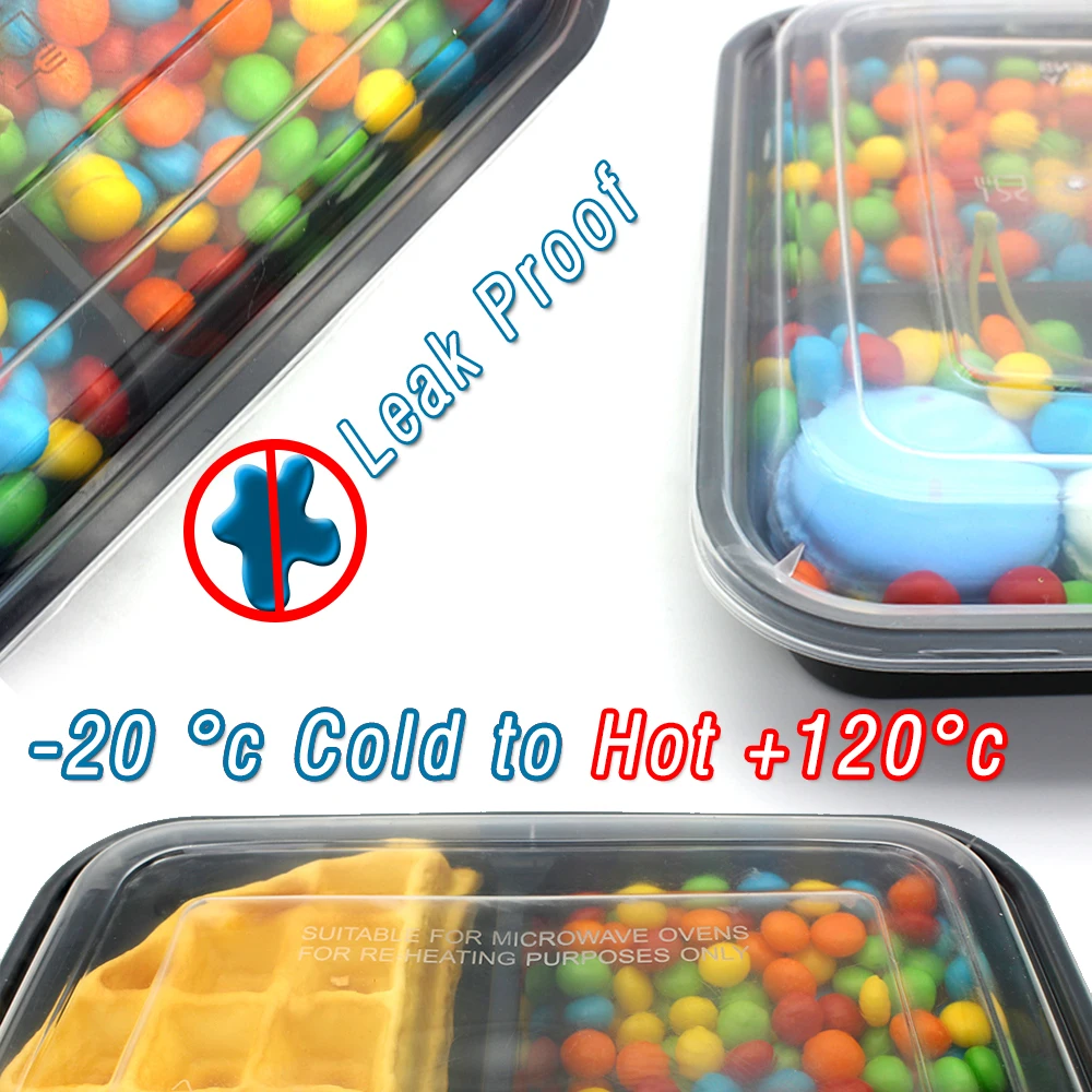 Disposable Bulk Meal Prep Containers Eco Friendly Deep