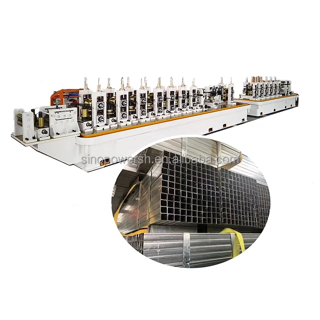 Q195 high frequency welding steel pipe machine tube production machine steel pipe rolling machine