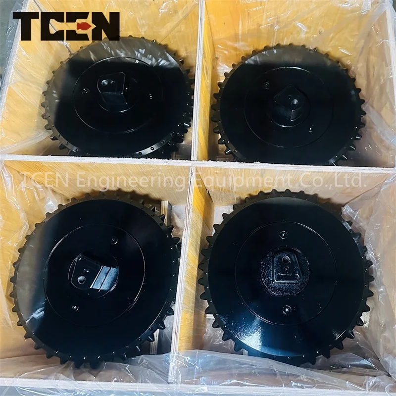 Tuneladora TBM pipe jacking machine roller disk cutter for underground trenchless pipelines
