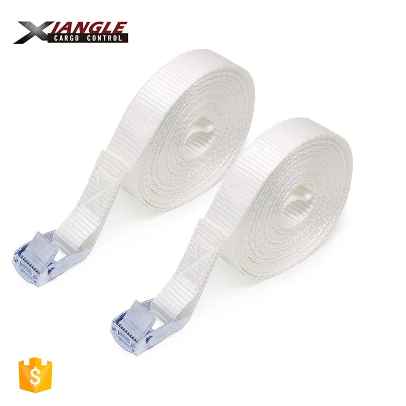 Factory price 1 inch 550lbs cam buckle straps cargo lashing blet motorcycle tie down straps with cam buckle