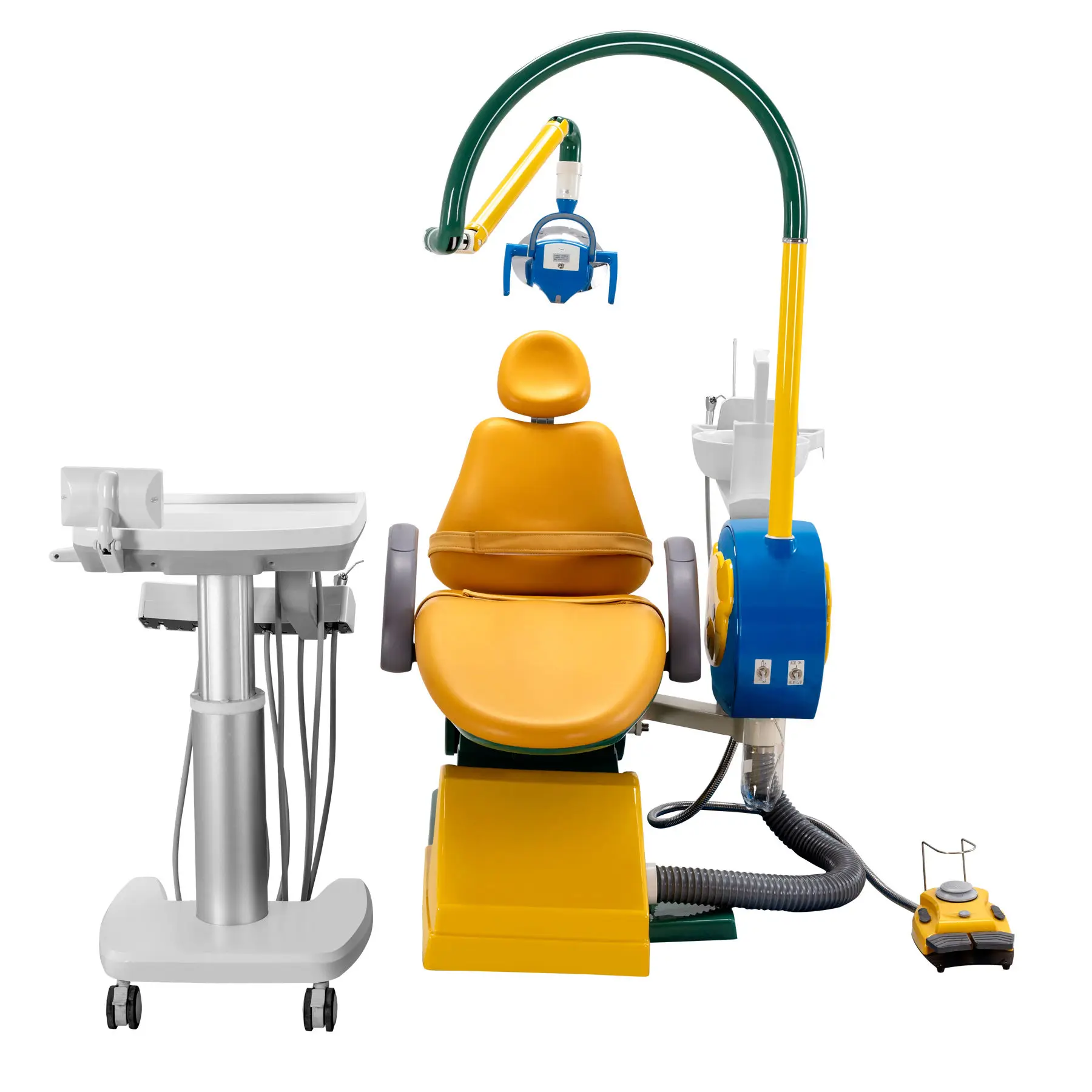 Comfortable cartoon Children dental chair child kids dental chair unit accessories board price for medical dental Clinic