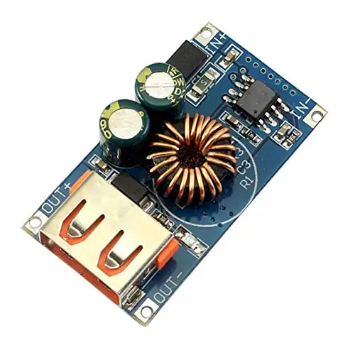 Semoic USB Dc Step-Down Module 12V/24V to Qc3.0 Fast Charge Mobile Phone Charging Board for Fcp Quick Charger