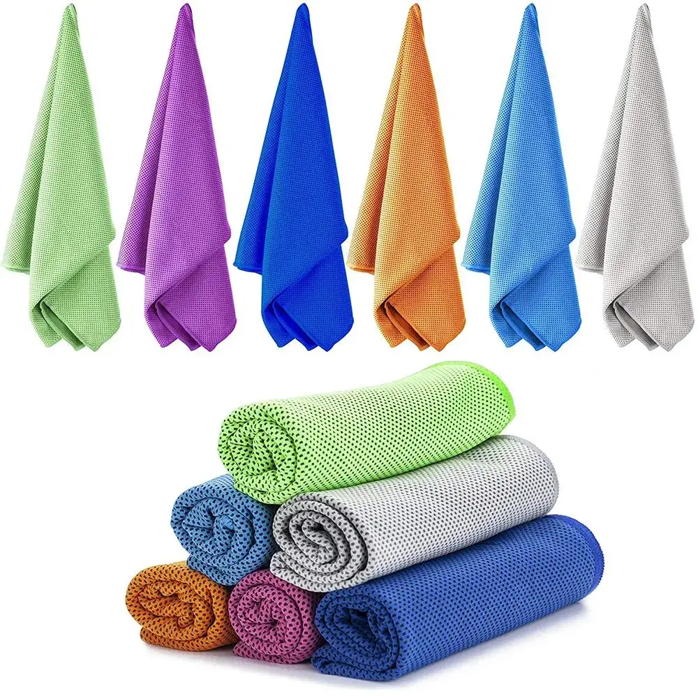 120g Soft Physical Rapid Cooling Ice Sports Towel For Gym Fitness