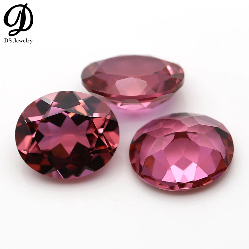 Manufacturer Original Jewelry Making 10x12mm Oval Cut Nano Gems Synthetic Nanosital Gemstone Price
