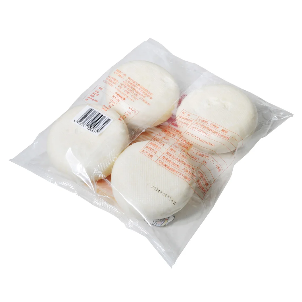 Factory Sale Traditional Chinese staple food steamed bread breakfast bread healthy steamed bread