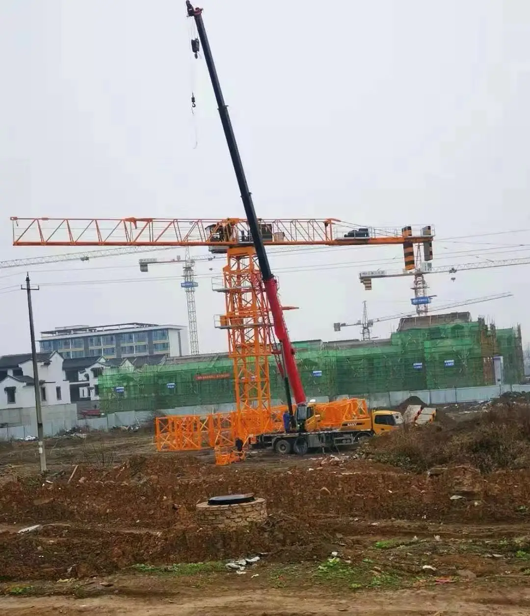 QTP/6513 Carrying Capacity High Tower Crane