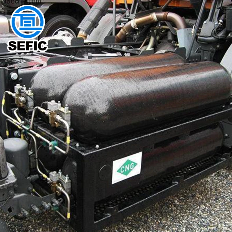 Seamless Steel Cylinder 356mm 50l 200bar Cng Cylinder Type 1