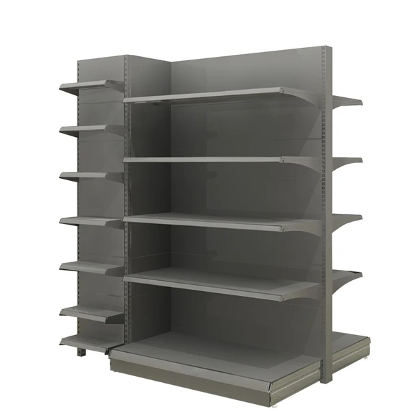 Производитель заводская цена современная металлическая стойка для гондолы стеллаж продуктовых магазинов витрина супермаркетов