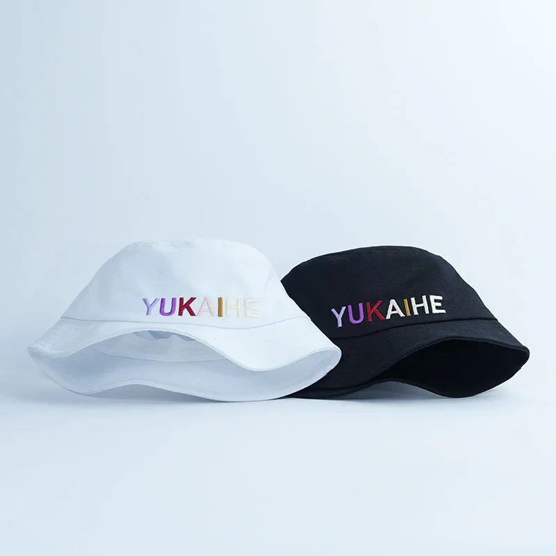 Популярная парусиновая рыболовная Кепка Лидер продаж вышитая Панама с индивидуальным логотипом