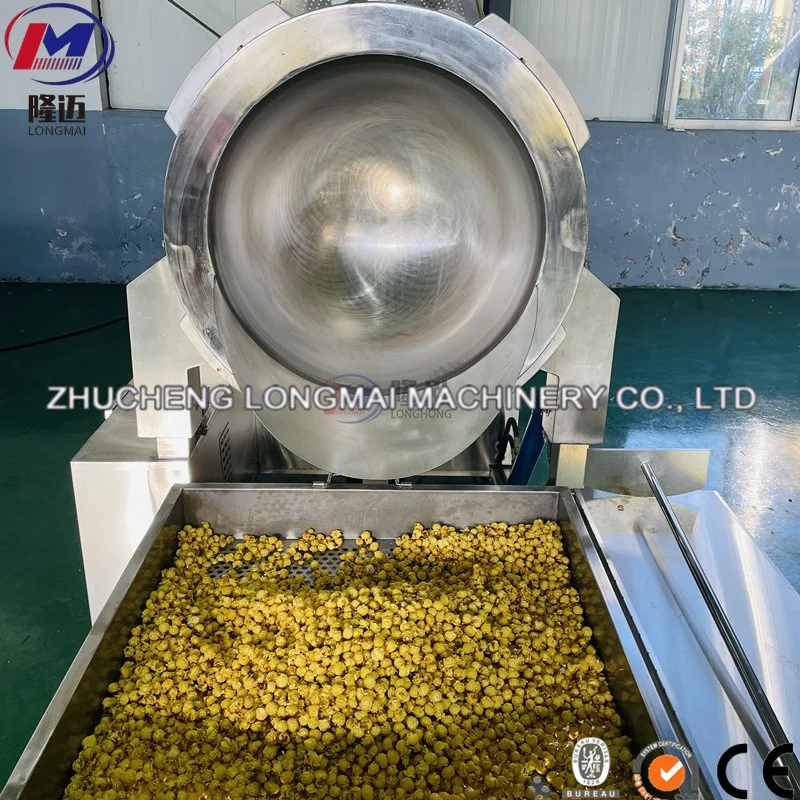 Gas Heating Popcorn Making Machine With Stir