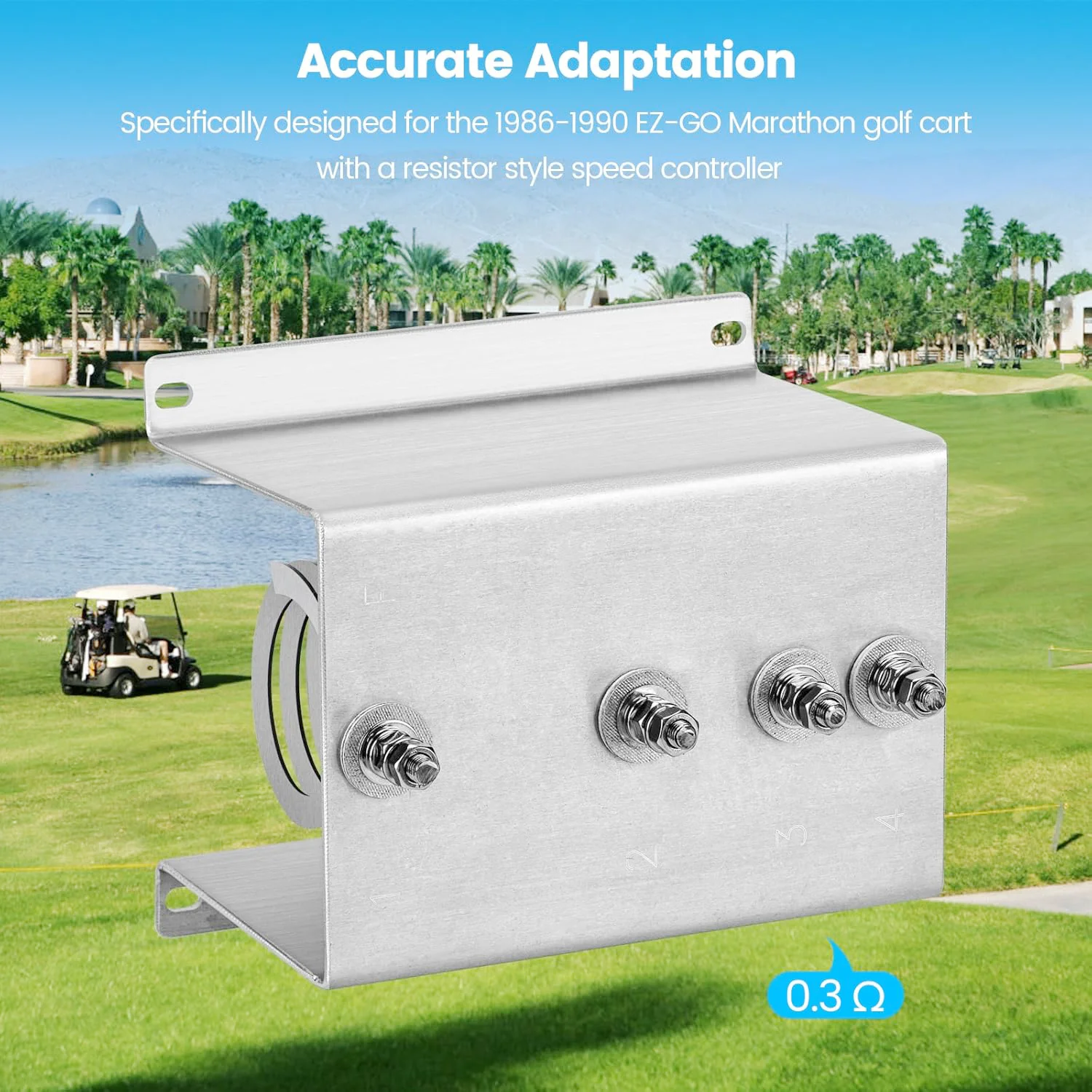 Golf Cart Edge Resistor Assembly to Replace Old Original of 28197G01 IPC