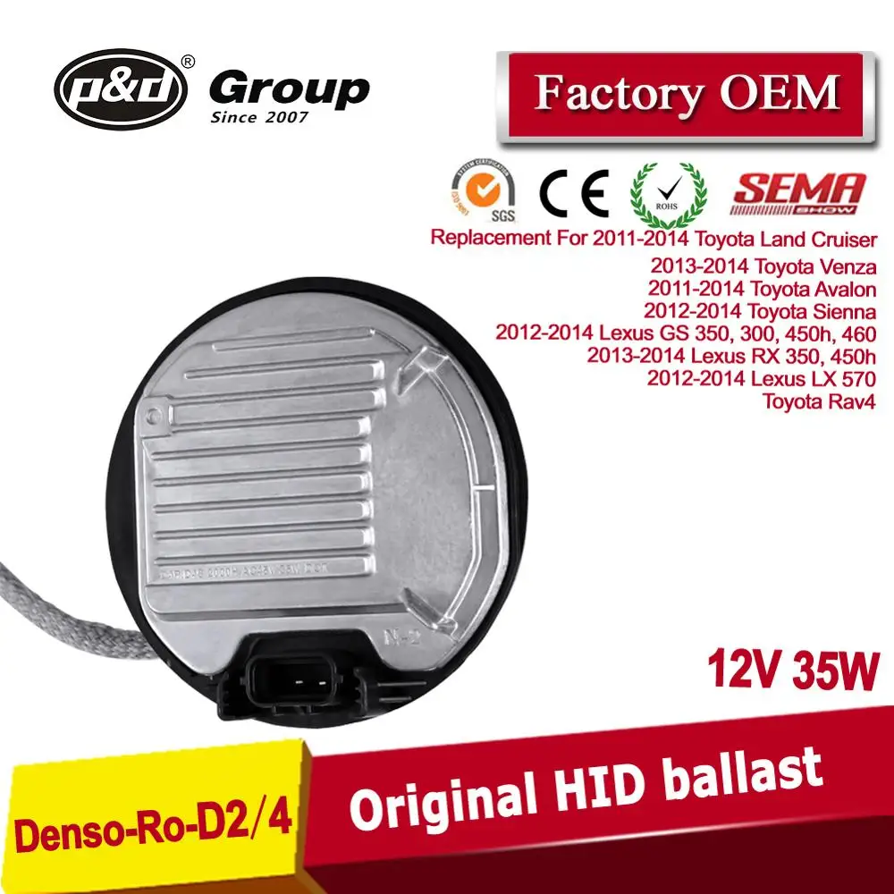 D4S D4R 12V 35W OEM HID Xenon Headlight Ballast Computer Control Unit With Igniter DDLT004 8596-745010