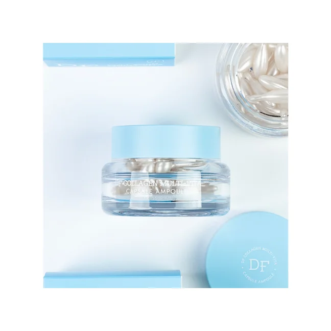 Own Brand 30-Day Skin Whitening Capsule Ampoule Vitamin Capsule Collagen Peptide Soft Candy Capsule Ampoule