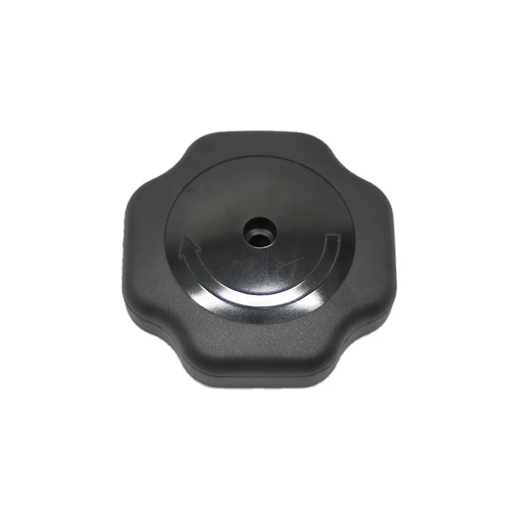 HS-000211 male thread knurled grip knob best quality colorful rubber industrial bakelite turning knob