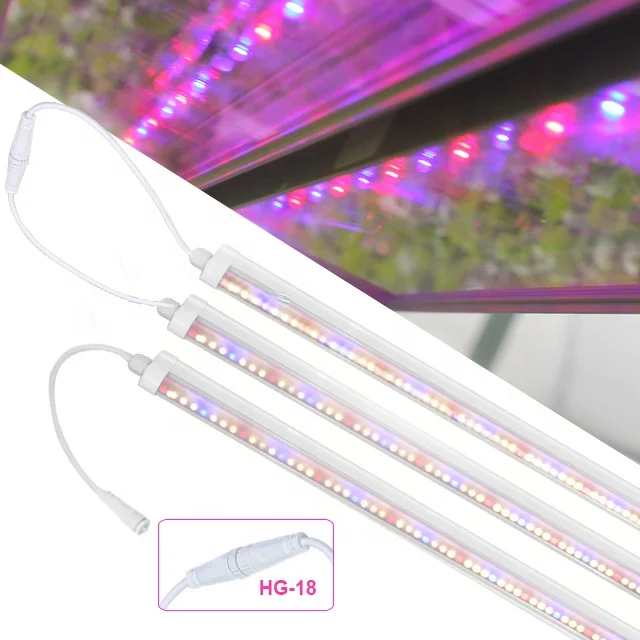 2024 Longood customized spectrum 18W 23W 36W 50W hydroponics system indoor lettuce grow led t8