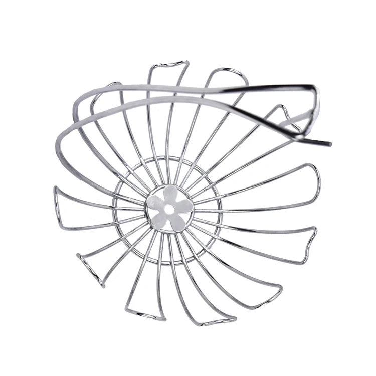 Large Metal Steel Decorative Kitchen Wire Basket Chrome Fruit Basket