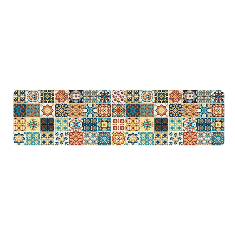 custom square orange nordic restaurant center dining table mat mats runners plate placemat set luxury with branding