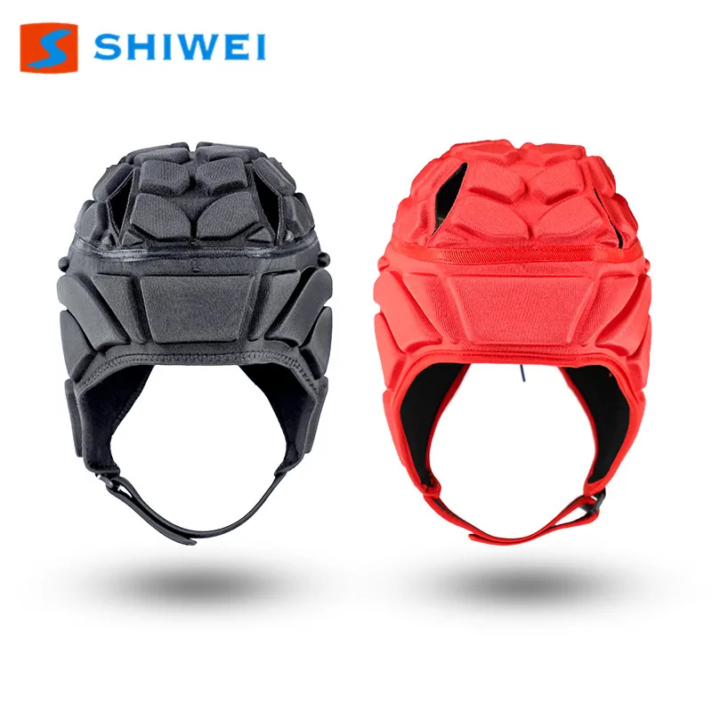 Factory Football Padded Soft Shell Protective Headgear EVA Foam Helmet