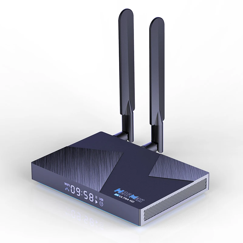 Wholesale H96 Max V58 4GB 8GB RAM 32GB 64GB ROM RK3588 Tvbox 8K HD Smart Android TV Box  HD Player USB 3.0 Set top box