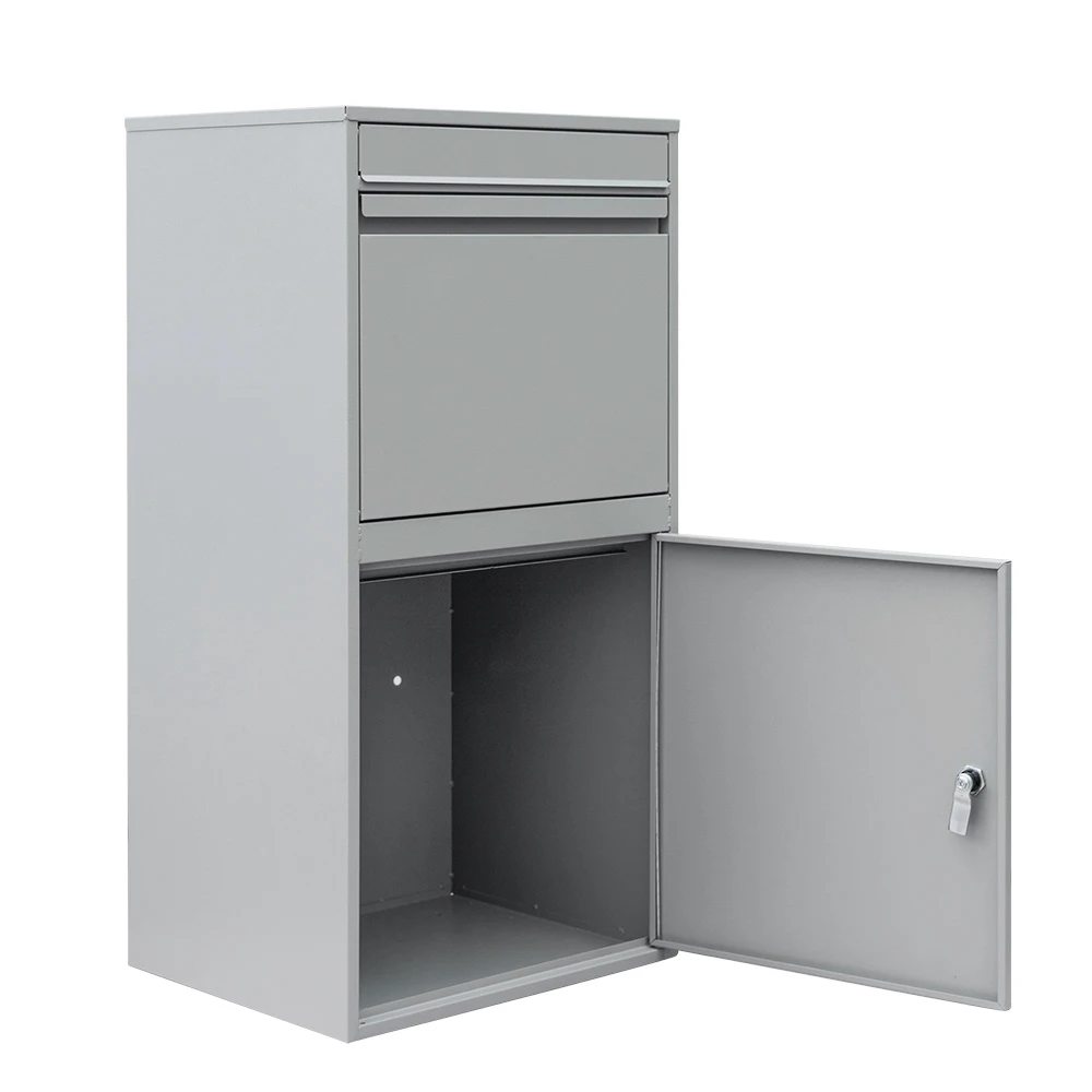 customize outdoor parcel delivery box metal wall mounted drop for