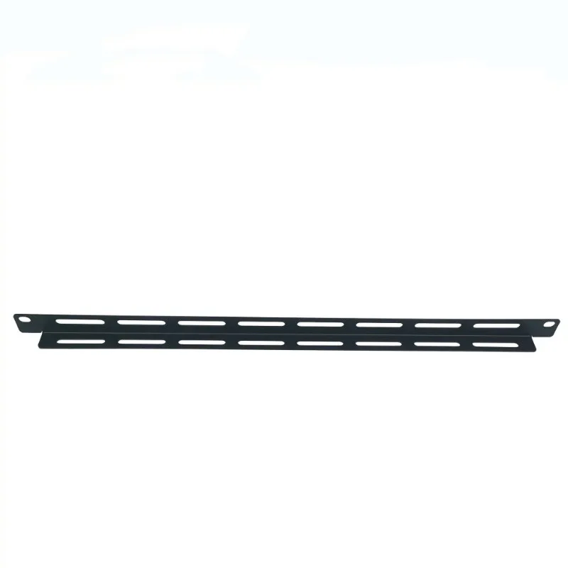 Wire-tie rod 19-inch cabinet L-type wire-tie stick U-tie line power cord switch front horizontal wire rod