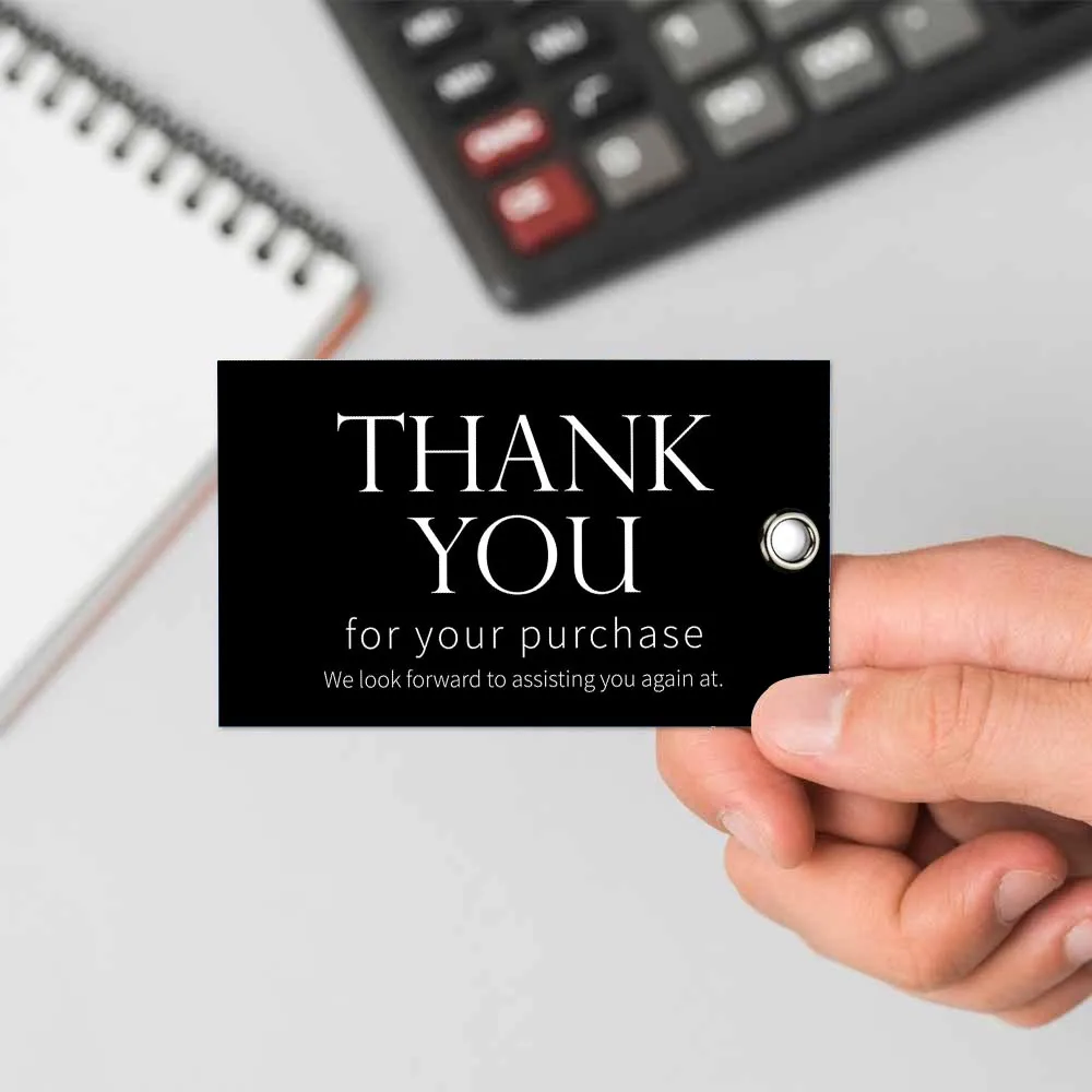 Premium Gift Business Card Thank you Cards for Small Businesses