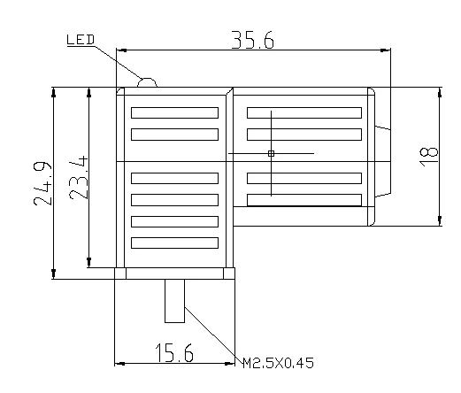 Gsee C type AC/DC  IP67 waterproof show LED and reduces Industrial solenoid valve Socket with  PVC PUR cable