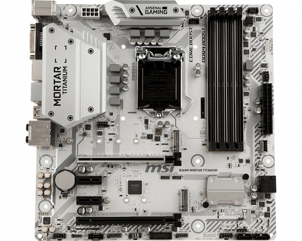 Stock New MS Computer parts Motherboard B360M B365M H310M LGA 1151 DDR4 pc motherboard part