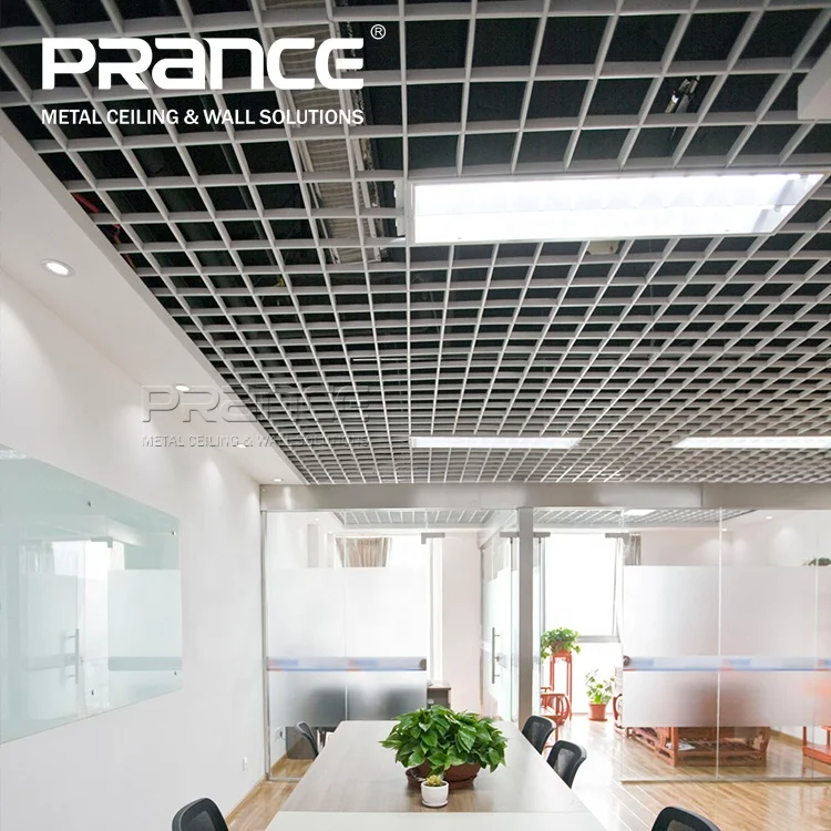 Office aluminum grid ceiling  / Open cell suspended ceiling
