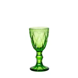 Samyo Wholesale Machine Pressed Novelty Colored Wine Glass