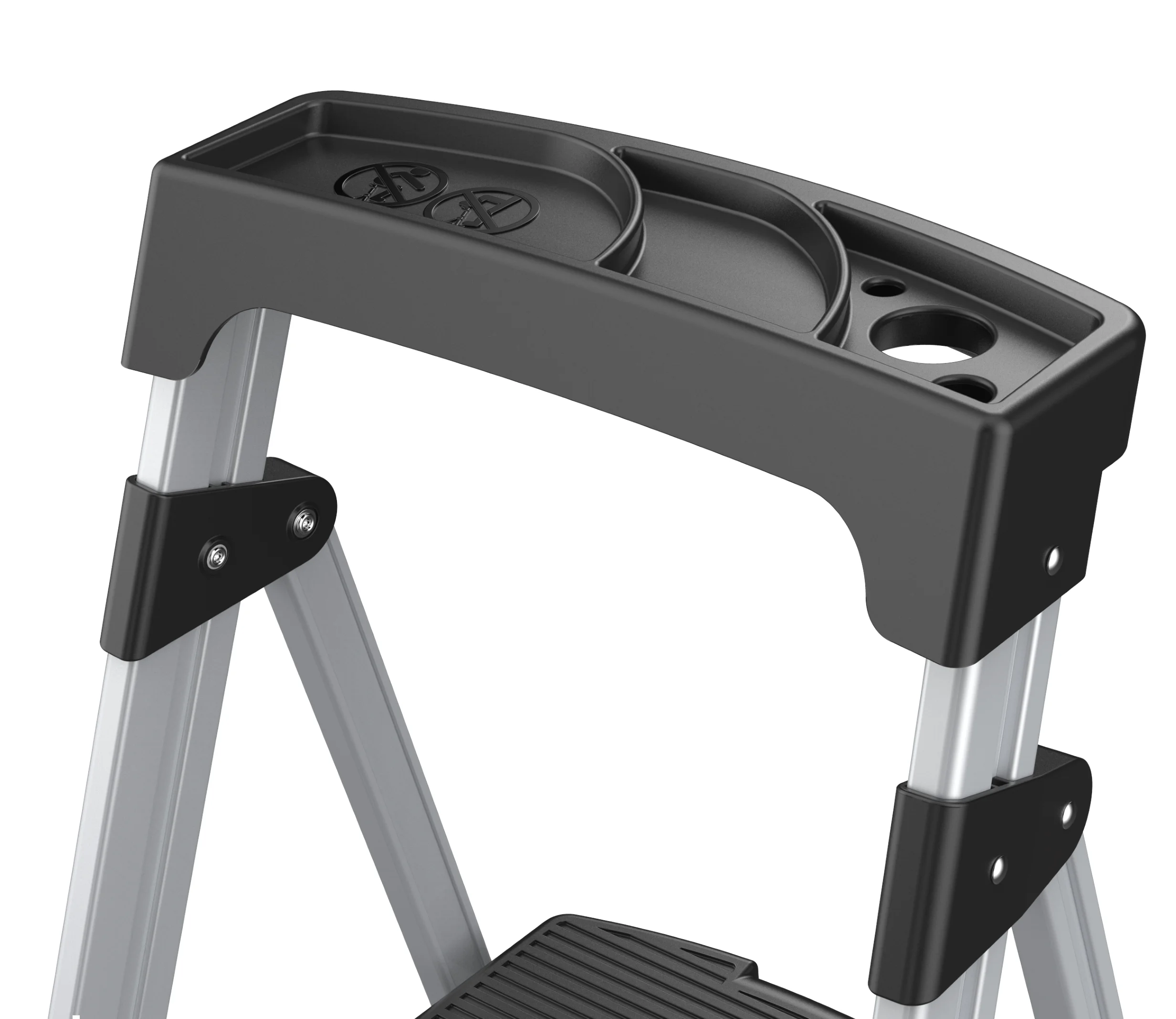 Step stool ladder aluminum ladder