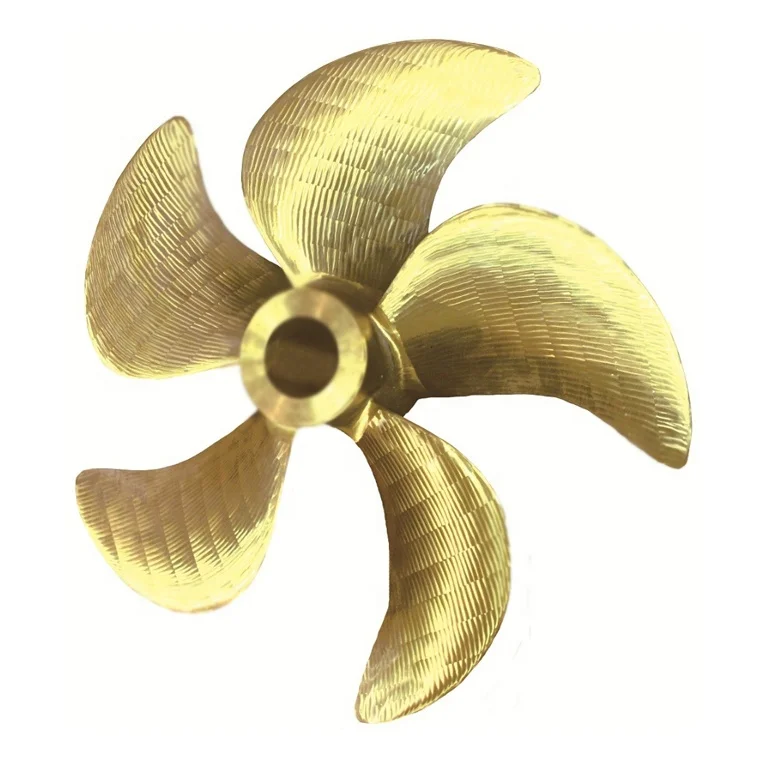 
Large Marine Propulsion Azimuth Thruster Cu3 Bronze Propellers Drive Shaft System 
