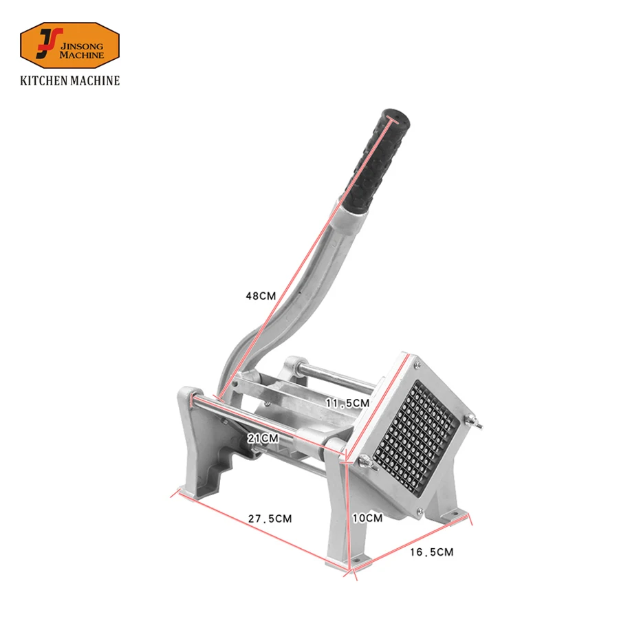 Manual Potato Slicer French Fries Chip Cutter Potato Chipper