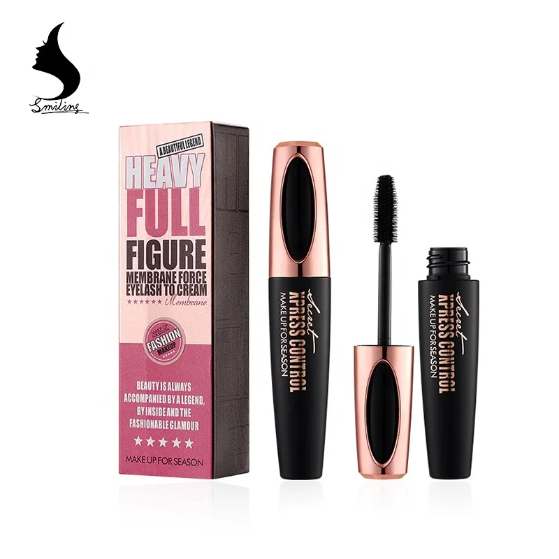 MACFEE Heavy Full Figure Membrane Force 3D Fiber Thick Curling Mascara For Eyes Makeup