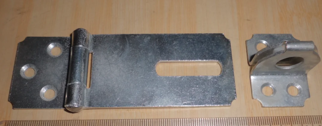 Galvanized Steel Safety Heavy-duty  hasp and staple lock