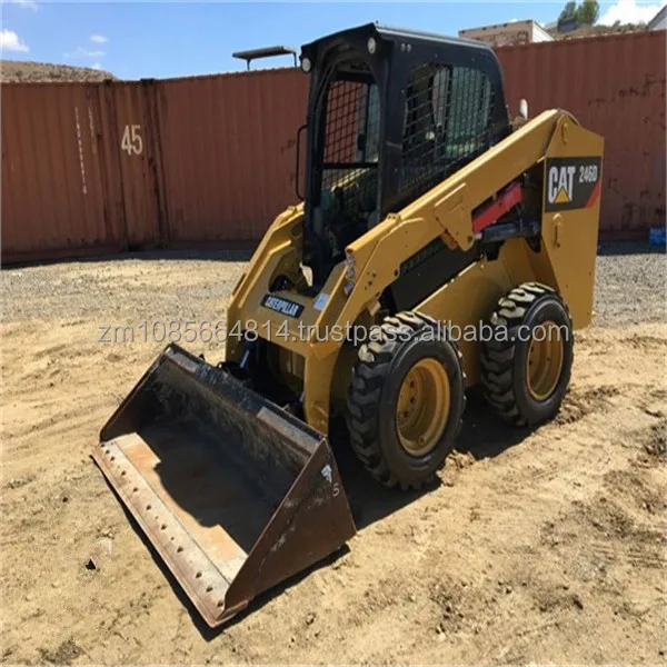 used cat 246D skid steer loader for sale used cat caterpillar 262d 236d 246d 246b mini skid steer loader for sale