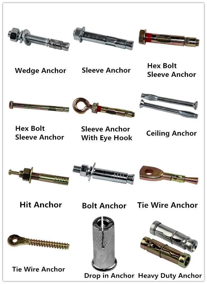 High quality m10 ceiling artifact shooting nails/complete nail decoration tool for ceiling