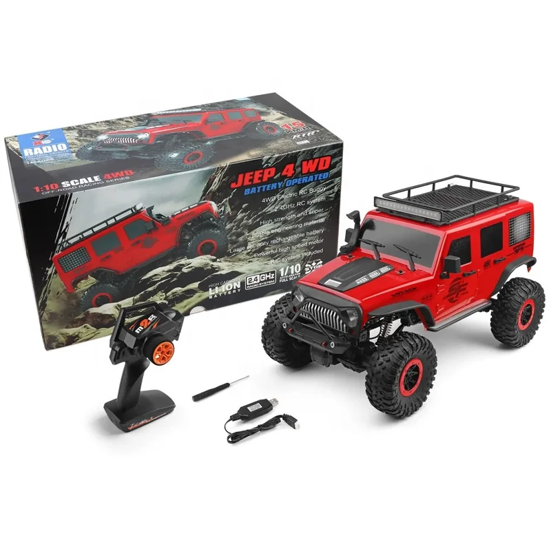 WLtoys 104311 RC Car 2.4G 1/10 4WD Jeep Car SUV Brushed Motor Remote Control Off-road Crawler Car RC Vehicle Toys for Kids