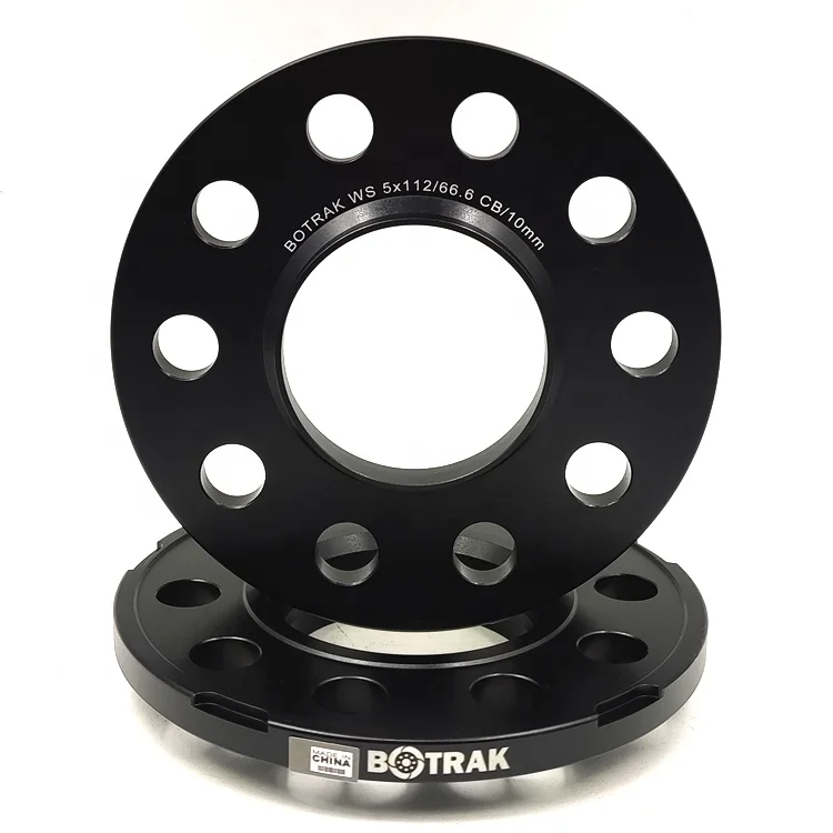 BOTRAK WS 10mm 12mm 15mm 20mm 25mm 5x112 CB66.6 hub centric wheel spacers for VAG Vanagon T3 Touareg Phideon audi mercedes