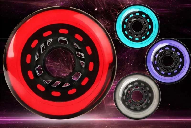 74A 76A 82A 85A 90A inline hockey SHR PU wheels 68mm 72mm 76mm 80mm 84mm roller hockey skates shoe wheels