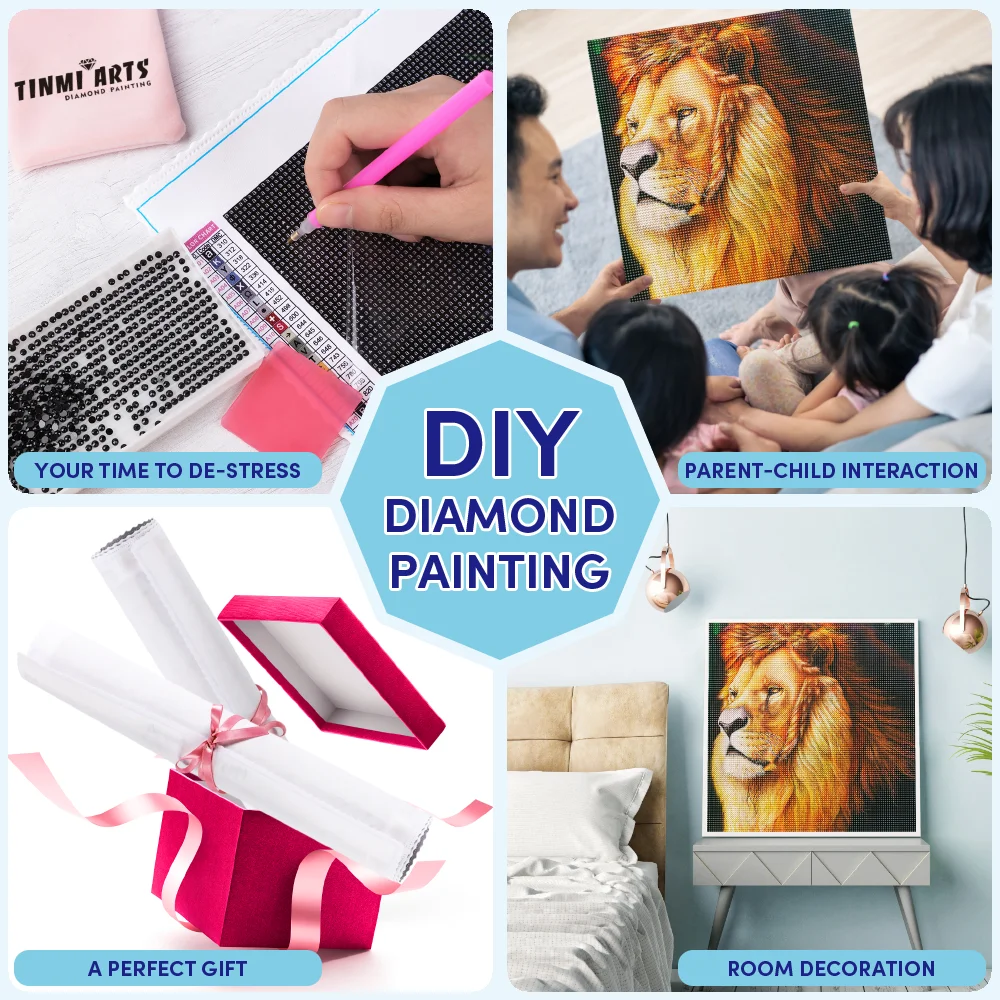 5D Diamond Painting Cross Stitch Flower Full Round Crystal Sunflower Embroidery Mosaic Needlework Craft Home Decor