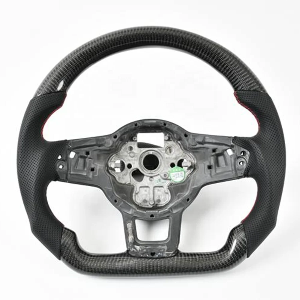 Рулевое колесо из углеродного волокна для VW 1500 1600 Сельский 181 2000 411 412 ABT Amarok AMEO 631 APOLLO Saloon ARTEON