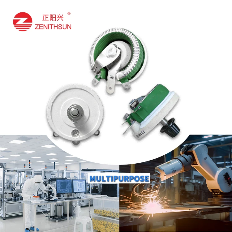 150W Ceramic Tray Wire Wound Variable Power Painted Coating Rheostat