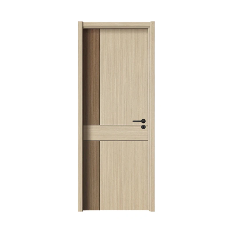 High Quality Solid MDF Wood Interior Soundproof Door Modern Design with Sound Insulation Finished Melamine Surface Wholesale