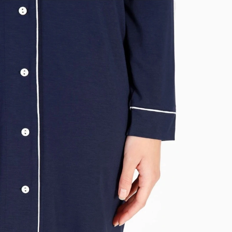 Lightweight Rayon Fibers Cool Touch Women Nightshirt, Modal Nightshirt