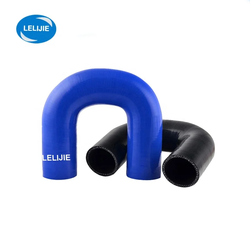 high pressure car parts silicone rubber hose u shape radiator pipe